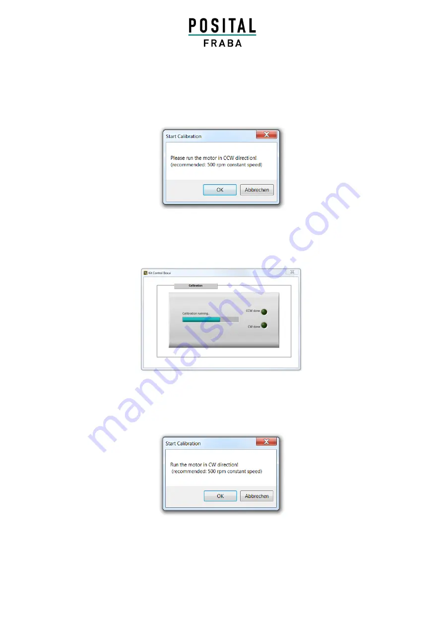 Posital Fraba KIT CONTROL BOX WITH GUI Manual Download Page 10