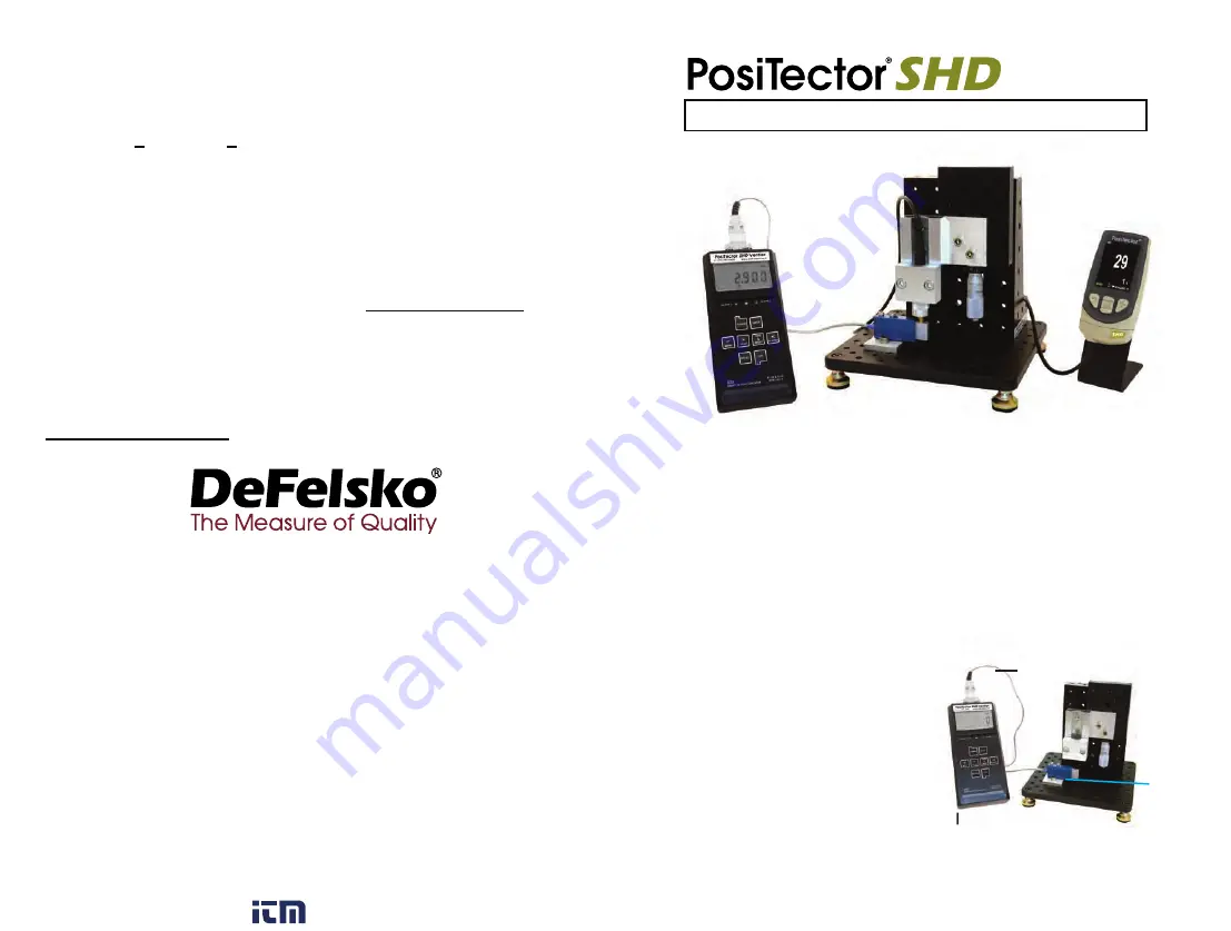 POSITECTOR SHD Verifier Instruction Manual Download Page 4