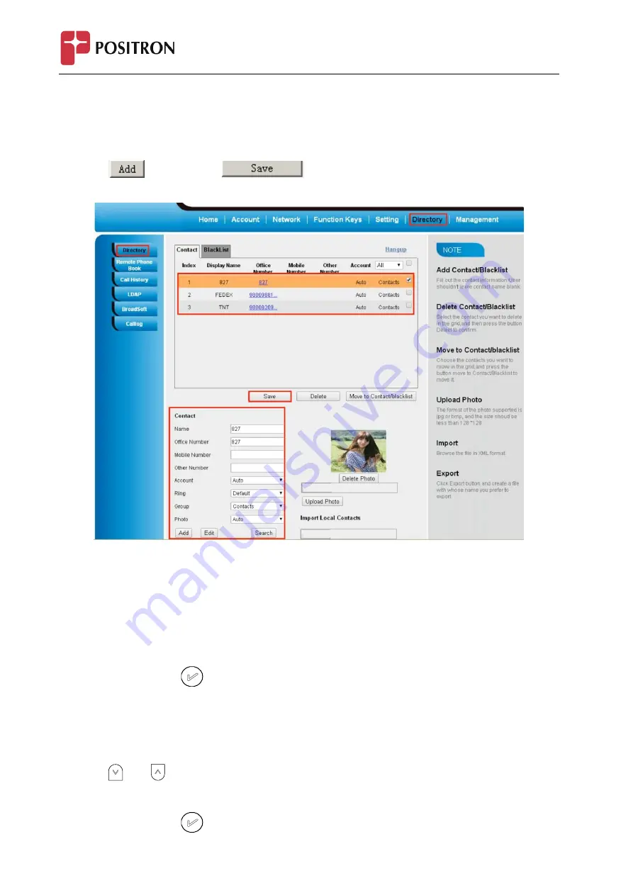 Positron IP304C User Manual Download Page 48