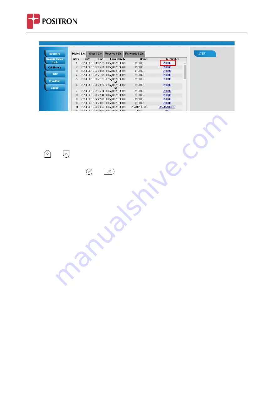 Positron IP304C User Manual Download Page 54