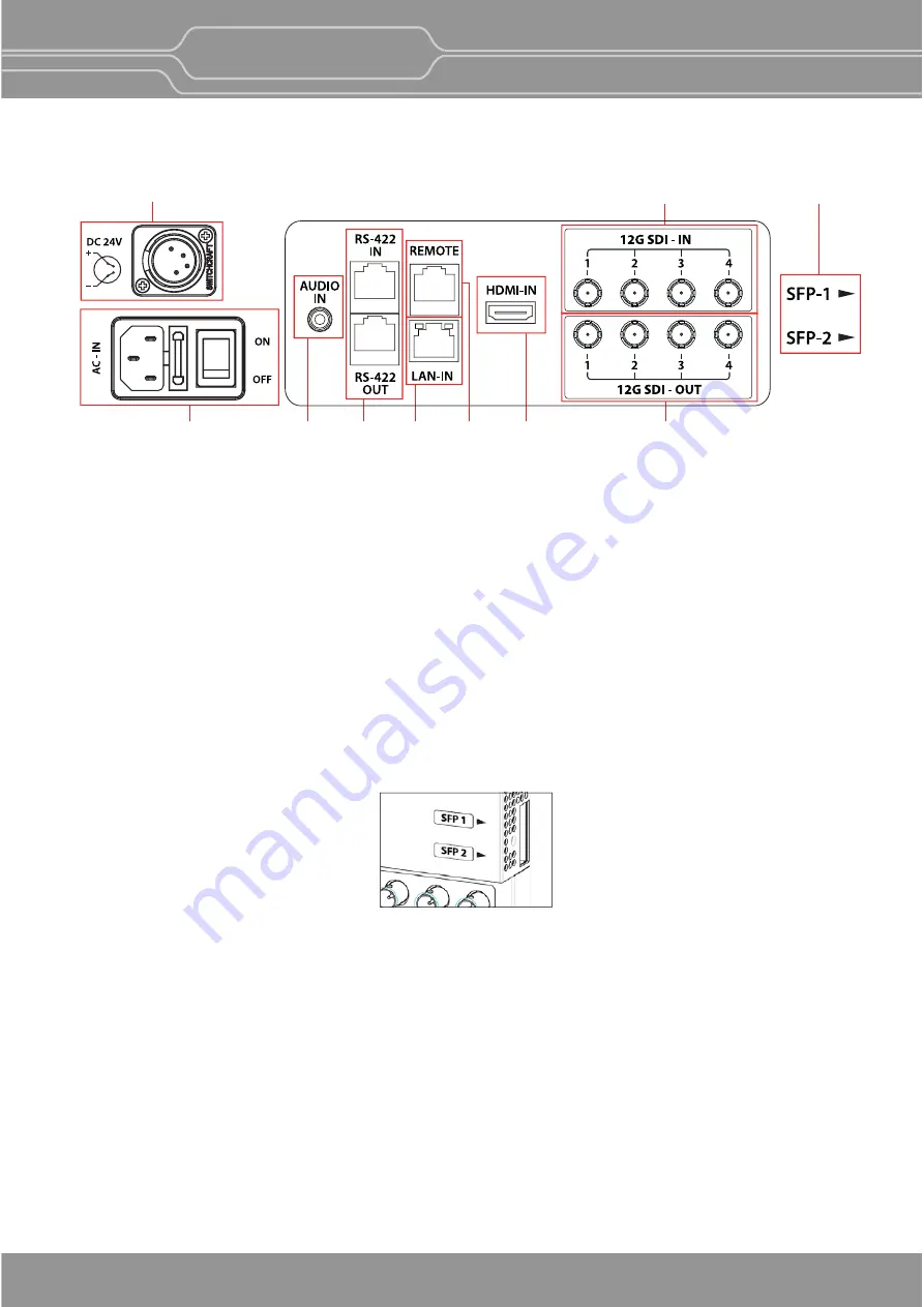 Postium OBM-8K Series Скачать руководство пользователя страница 8