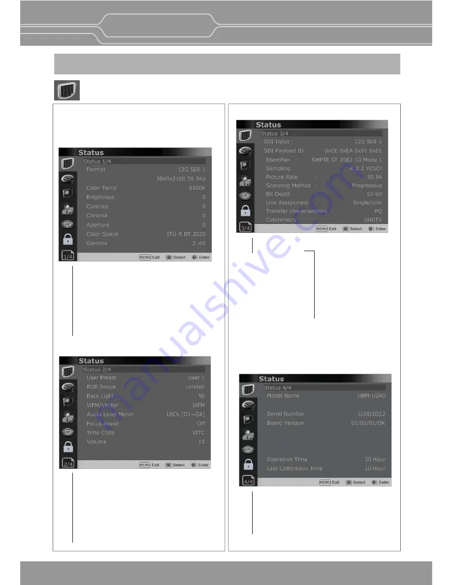 Postium OBM-U090 User Manual Download Page 16