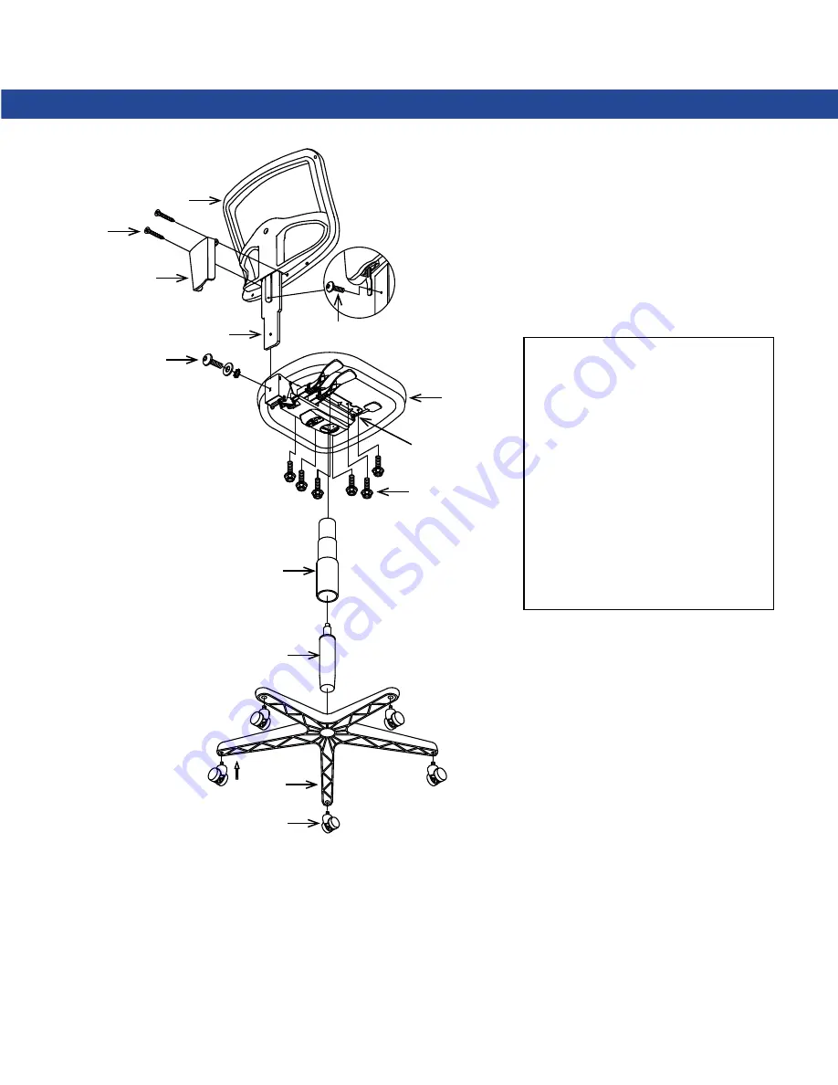 Posture Depot HW Pro Assembly Instructions Download Page 1