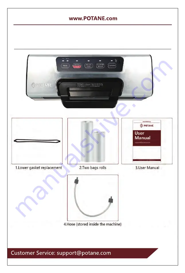 POTANE VS5736 User Manual Download Page 4