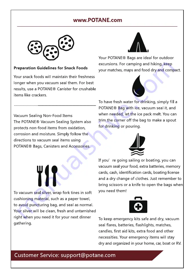 POTANE VS5736 User Manual Download Page 16