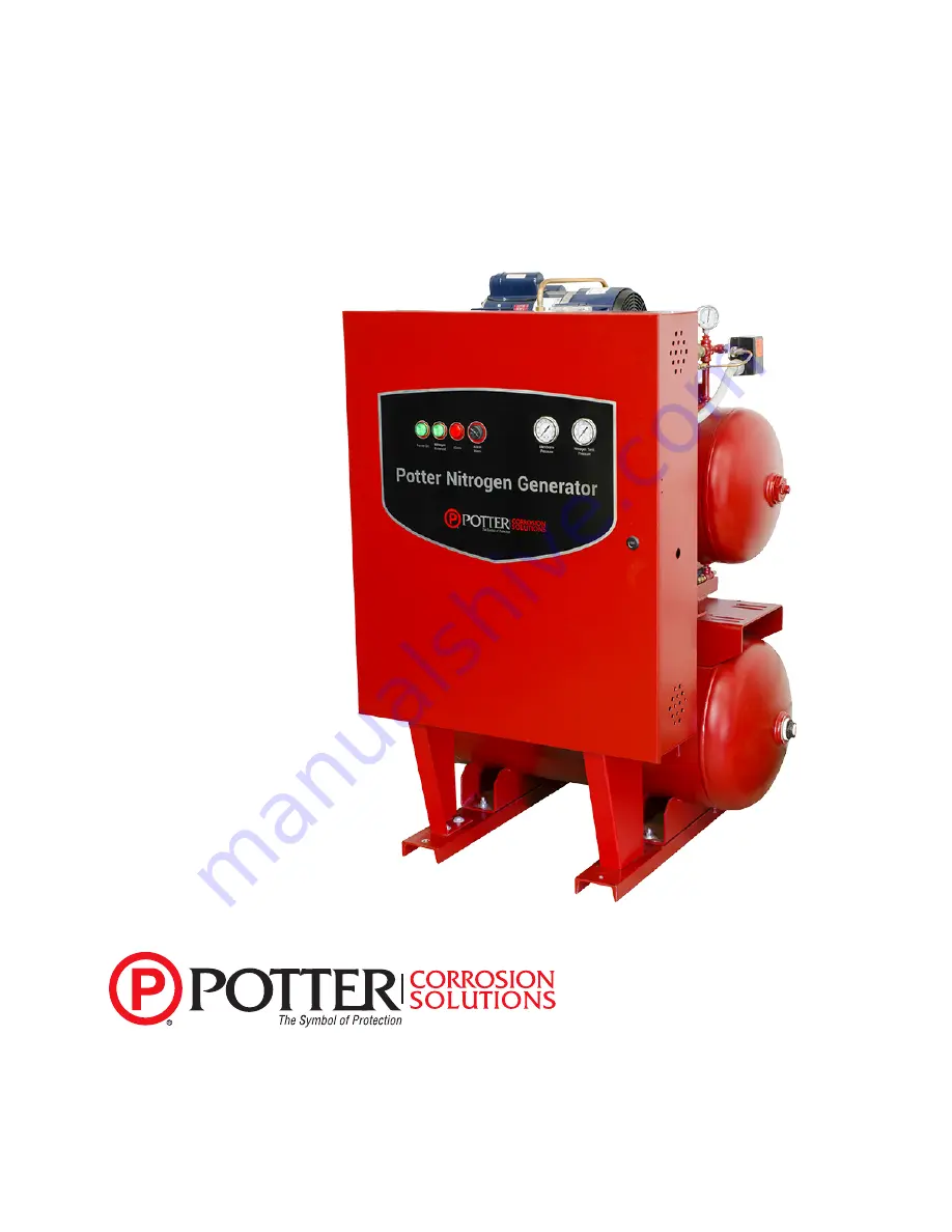 Potter NGP-300D Installation, Operation & Service Manual Download Page 1