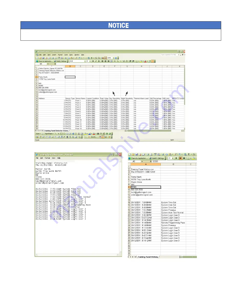 Potter PFC-6800 Installation, Operation, & Programming Manual Download Page 85