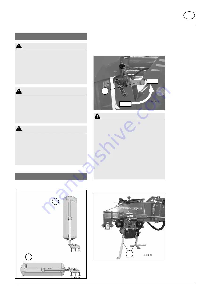 Pottinger NOVACAT 302 CF Operator'S Manual Download Page 19