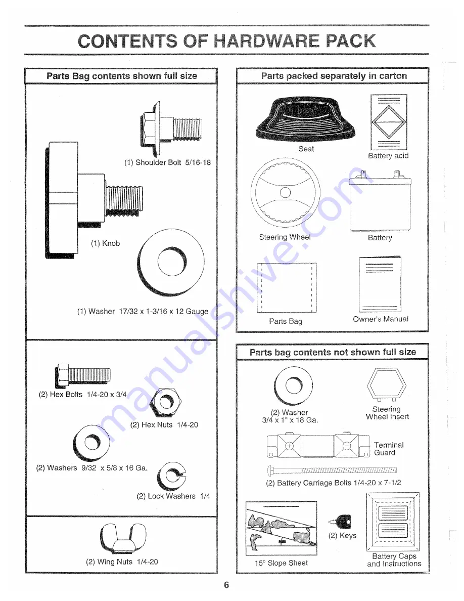 Poulan Pro 139700 Owner'S Manual Download Page 6