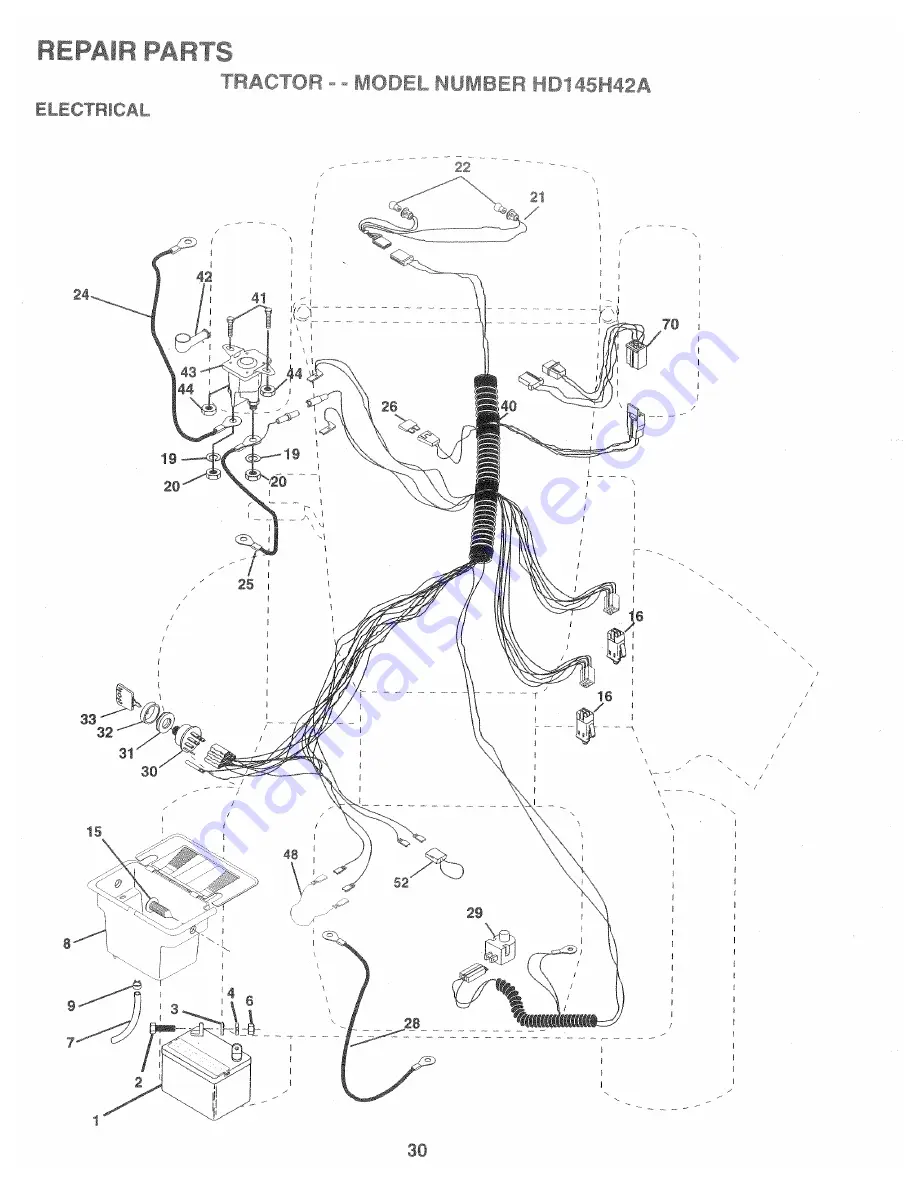 Poulan Pro 157469 Owner'S Manual Download Page 30