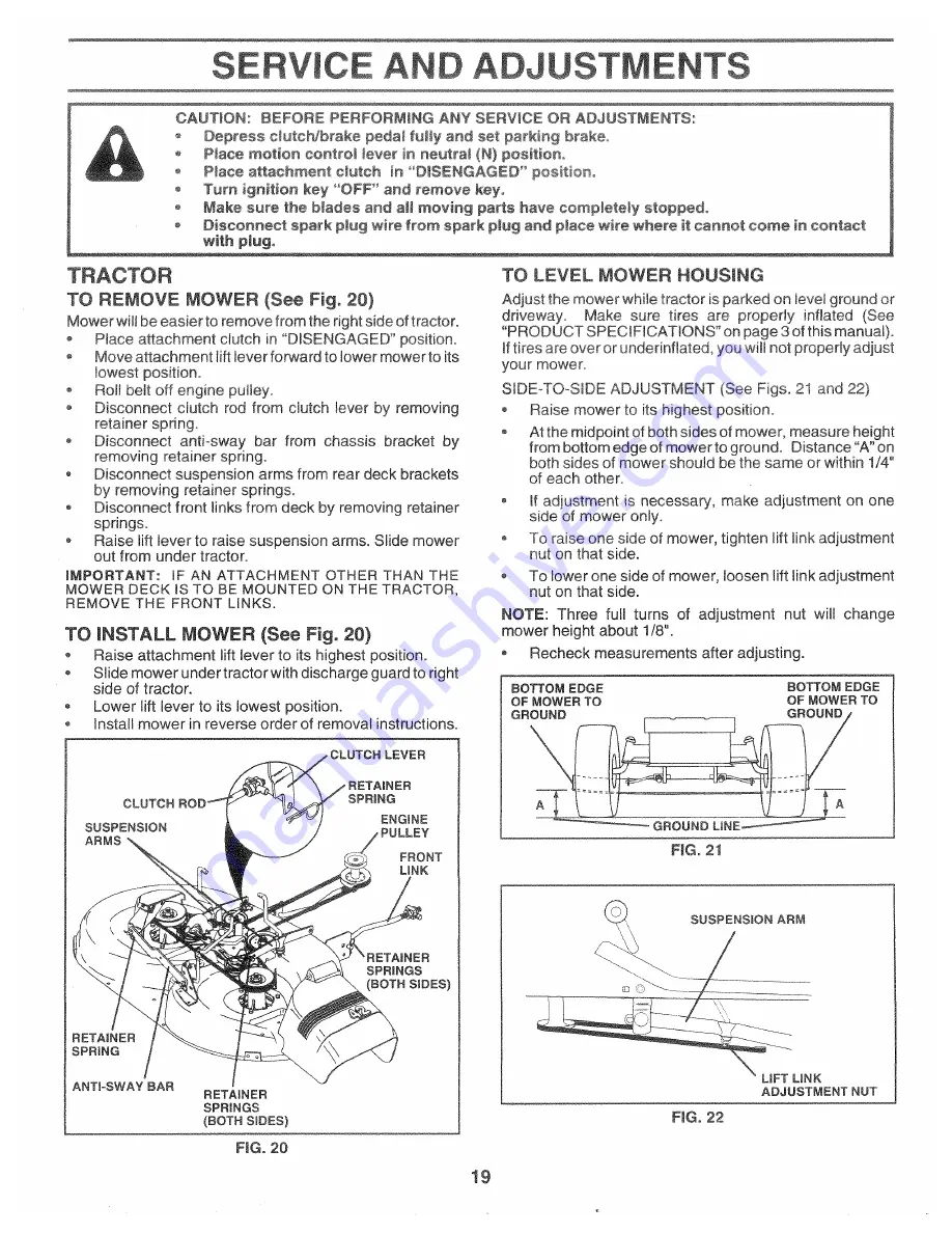 Poulan Pro 163598 Owner'S Manual Download Page 17