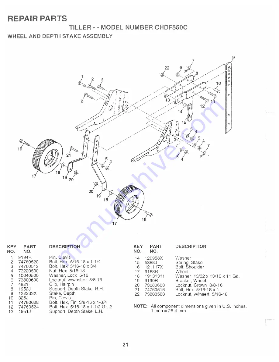 Poulan Pro 163760 Скачать руководство пользователя страница 21