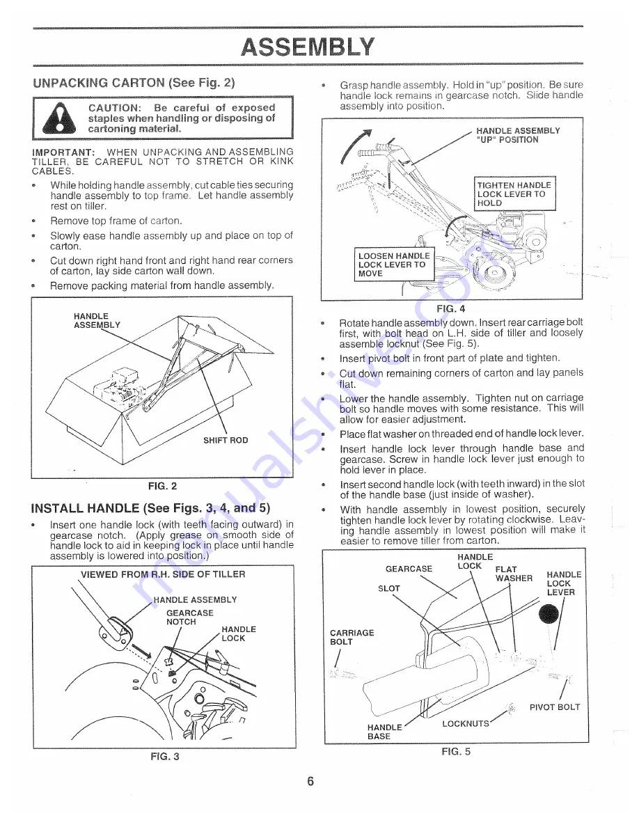 Poulan Pro 163782 Owner'S Manual Download Page 6