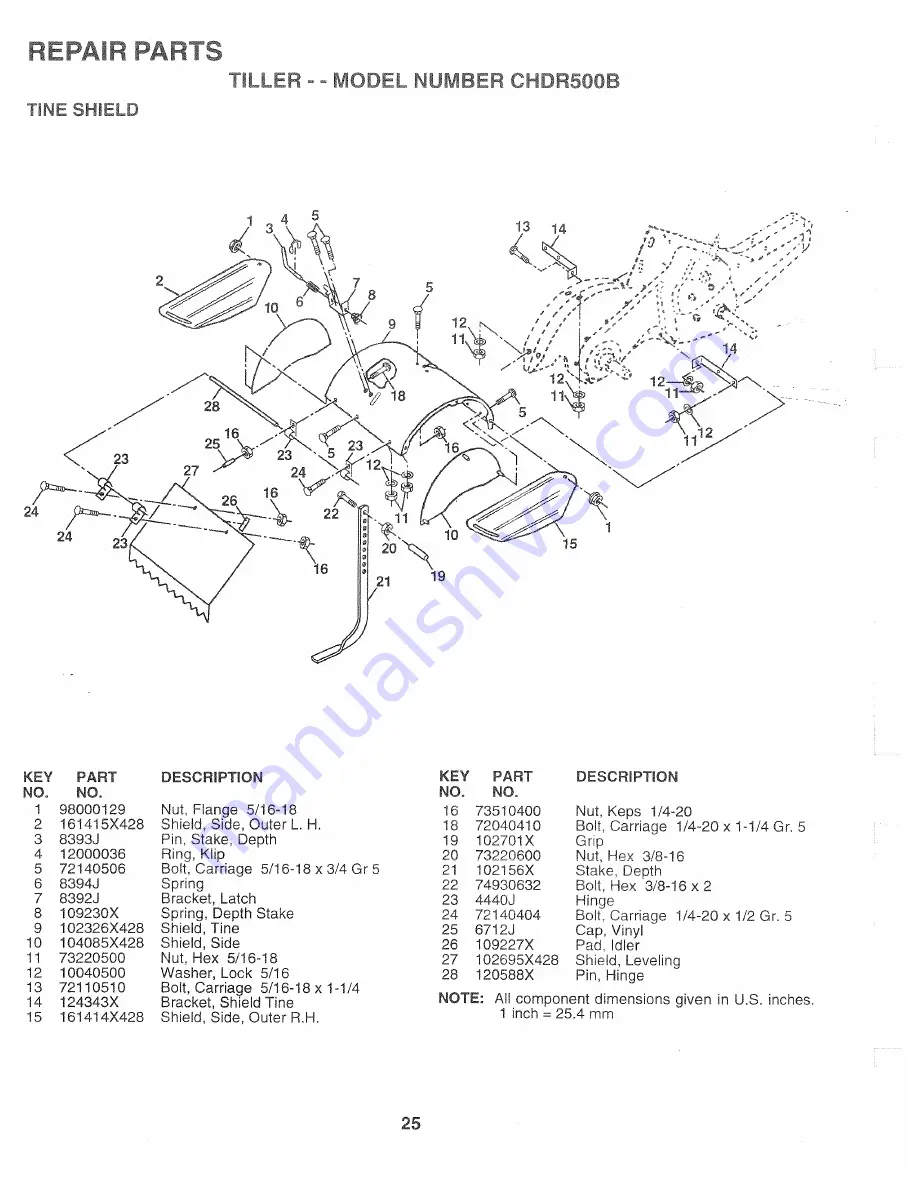 Poulan Pro 163782 Скачать руководство пользователя страница 25