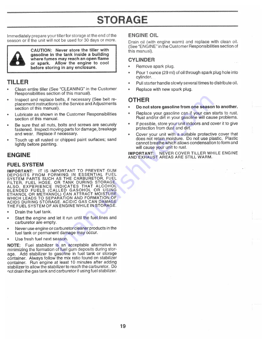 Poulan Pro 164744 Owner'S Manual Download Page 19