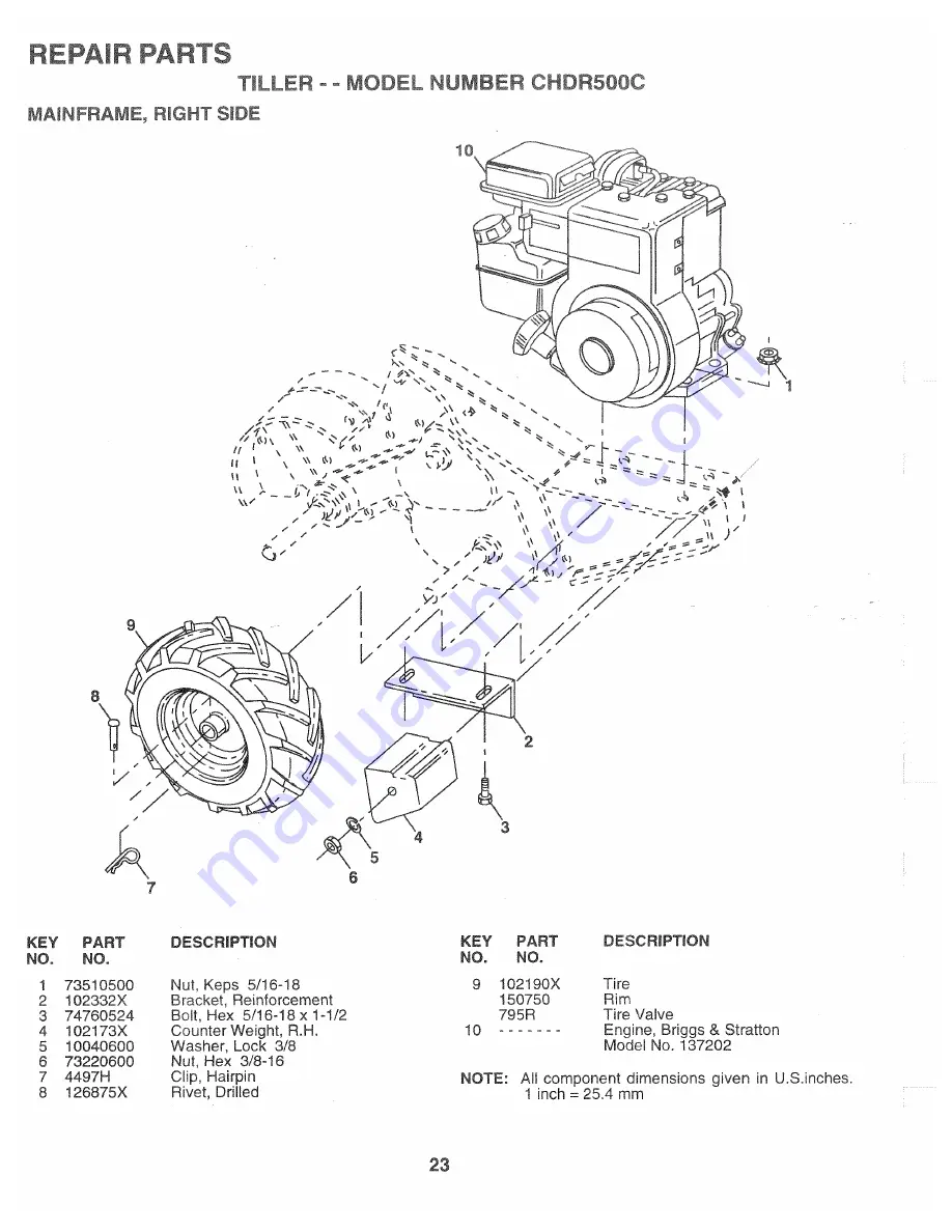 Poulan Pro 164744 Owner'S Manual Download Page 23