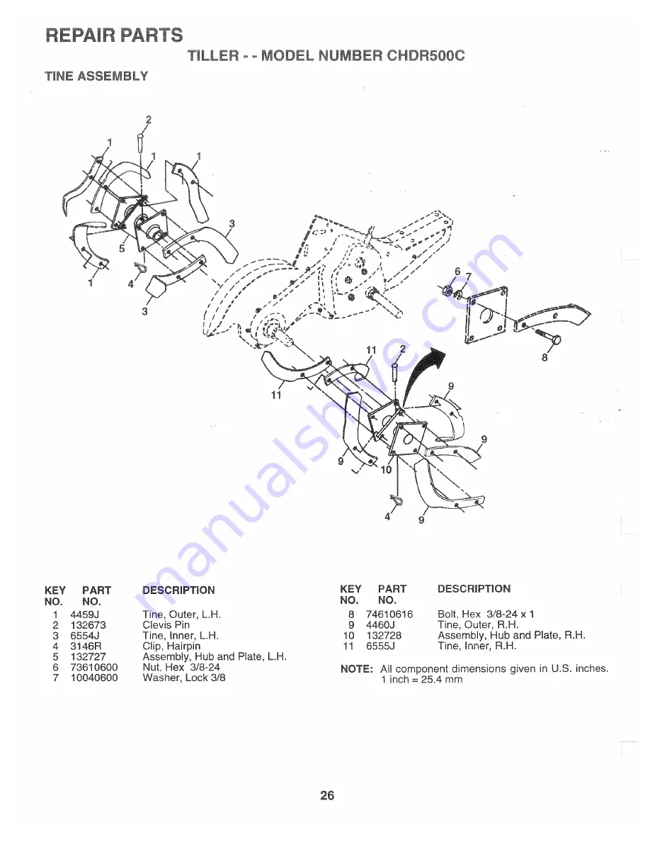 Poulan Pro 164744 Owner'S Manual Download Page 26