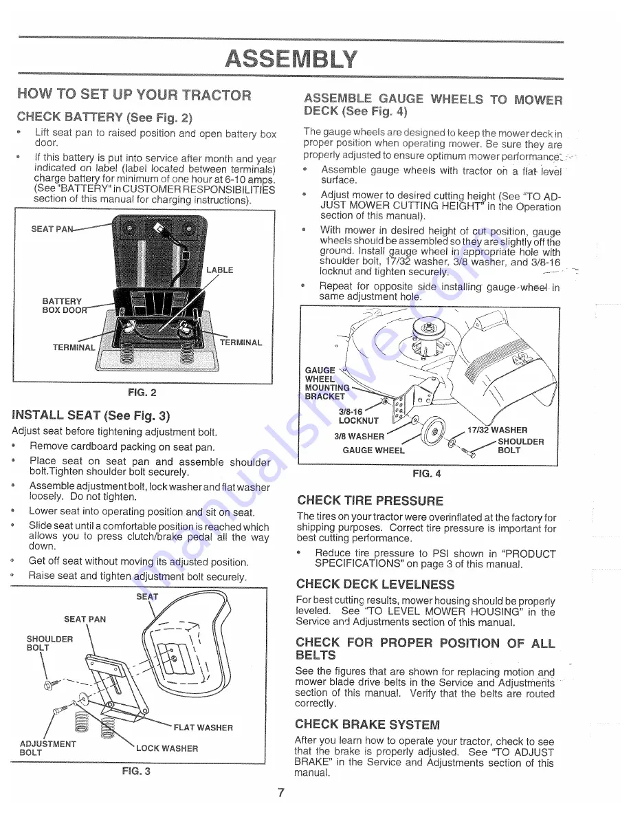 Poulan Pro 166120 Owner'S Manual Download Page 7