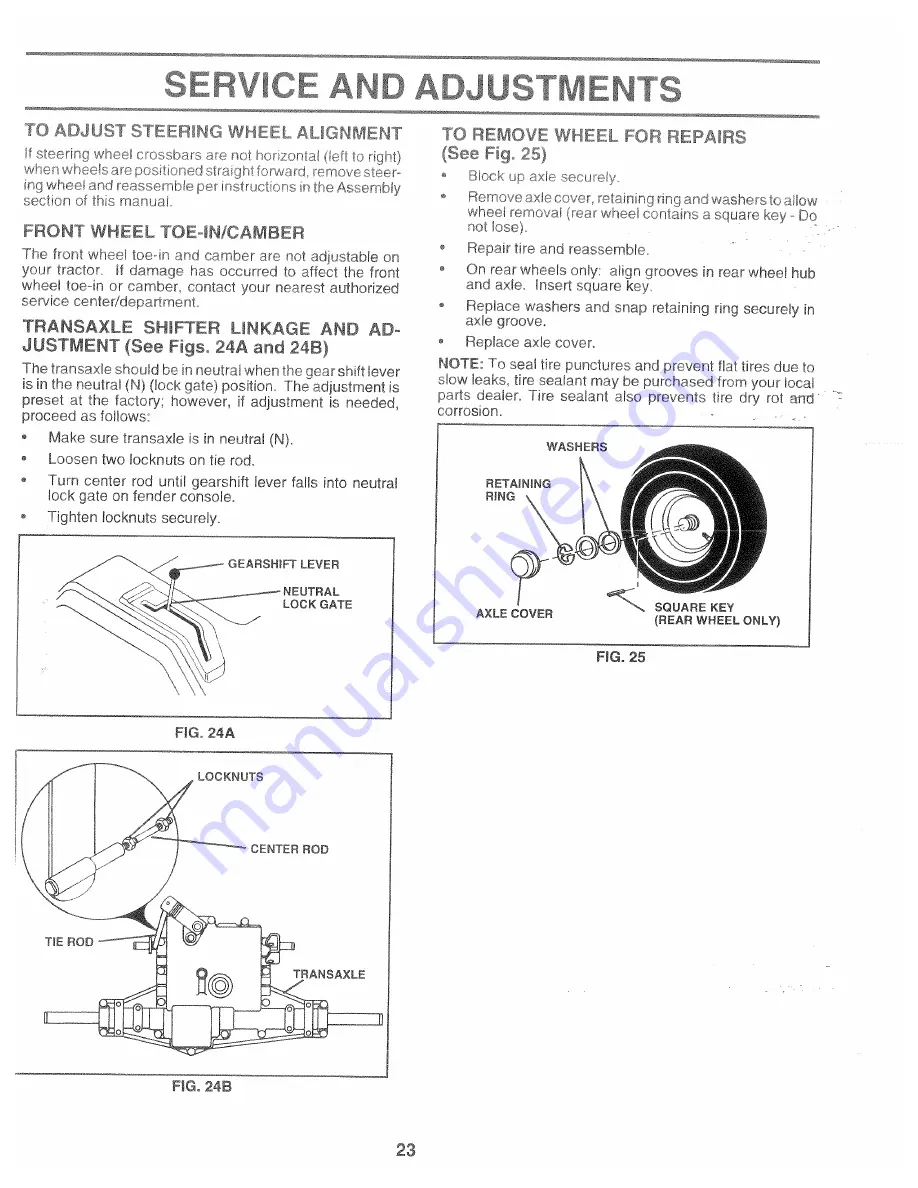 Poulan Pro 166120 Owner'S Manual Download Page 23