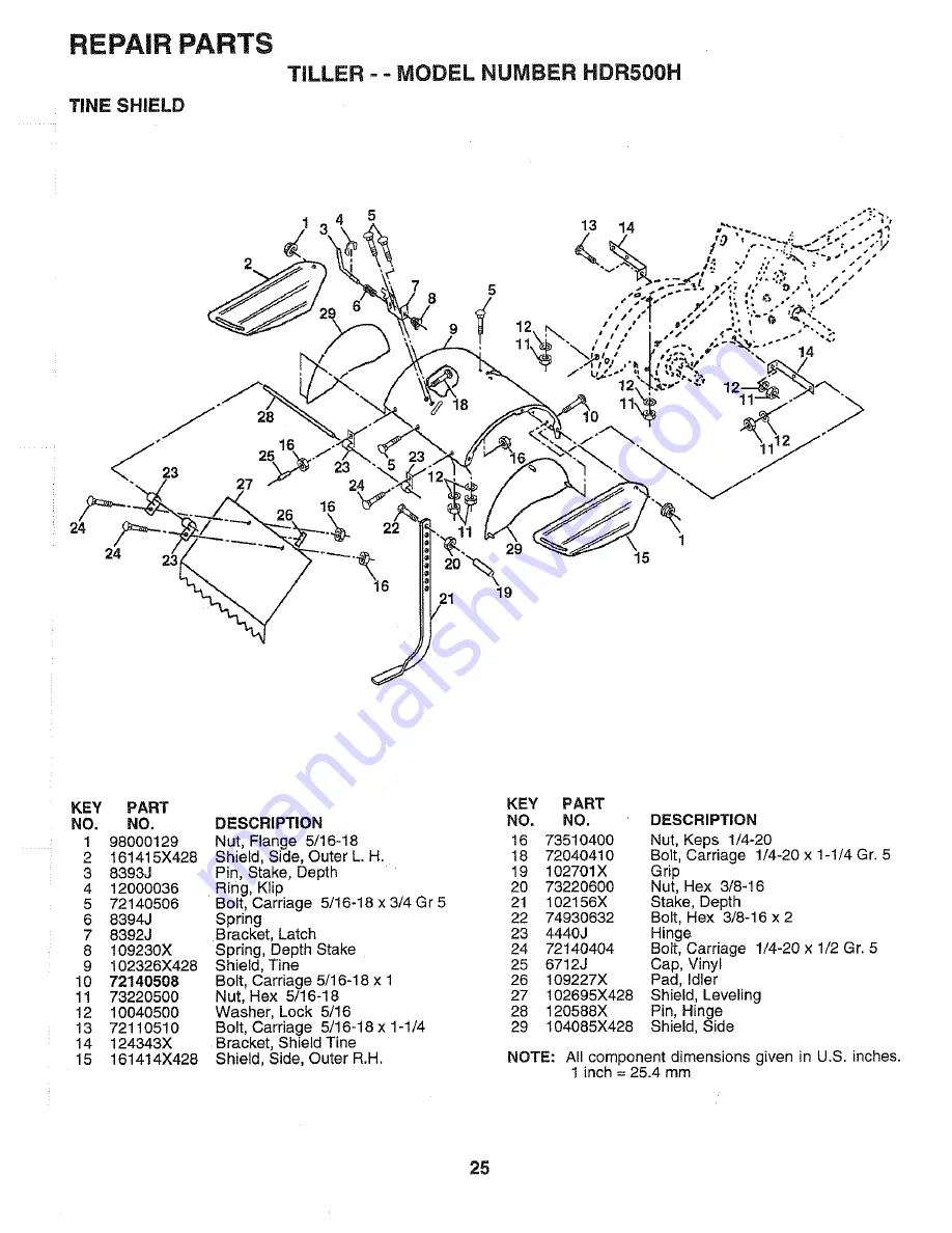 Poulan Pro 167577 Owner'S Manual Download Page 25