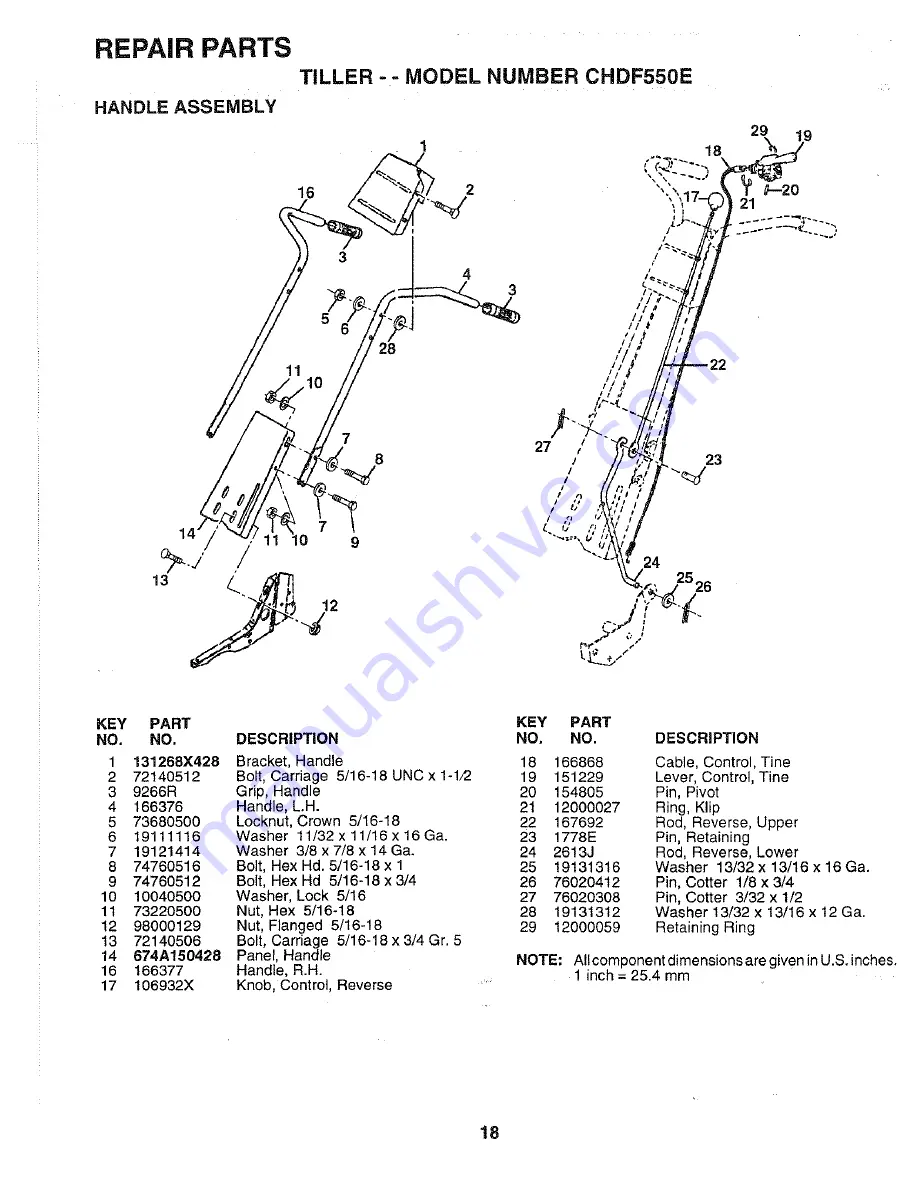 Poulan Pro 168493 Owner'S Manual Download Page 18