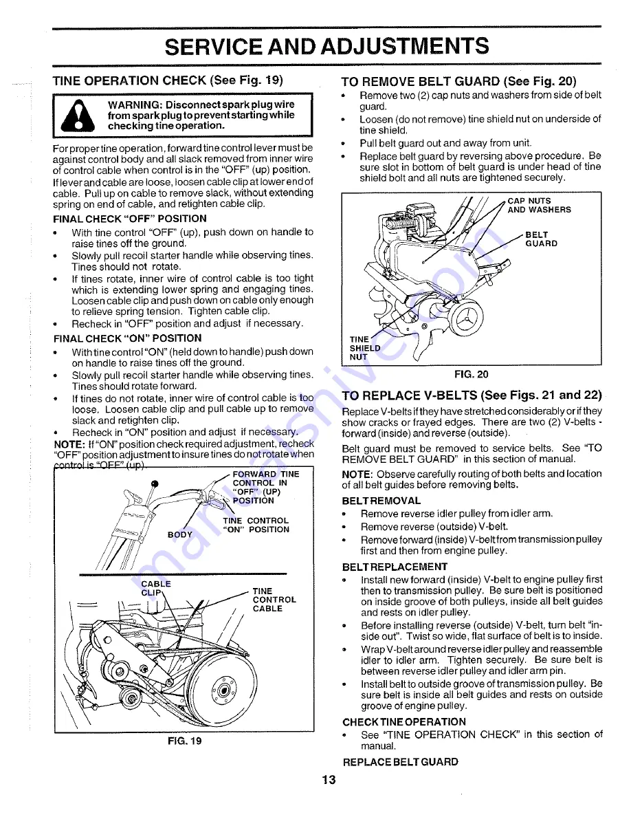 Poulan Pro 172498 Owner'S Manual Download Page 13