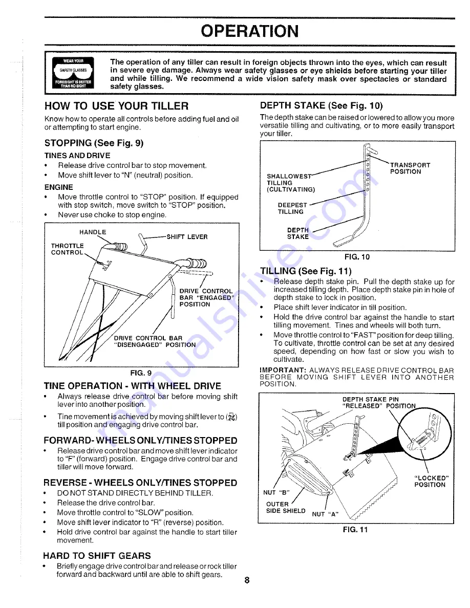 Poulan Pro 175668 Owner'S Manual Download Page 8