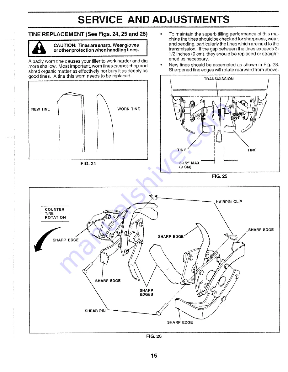 Poulan Pro 175668 Owner'S Manual Download Page 15