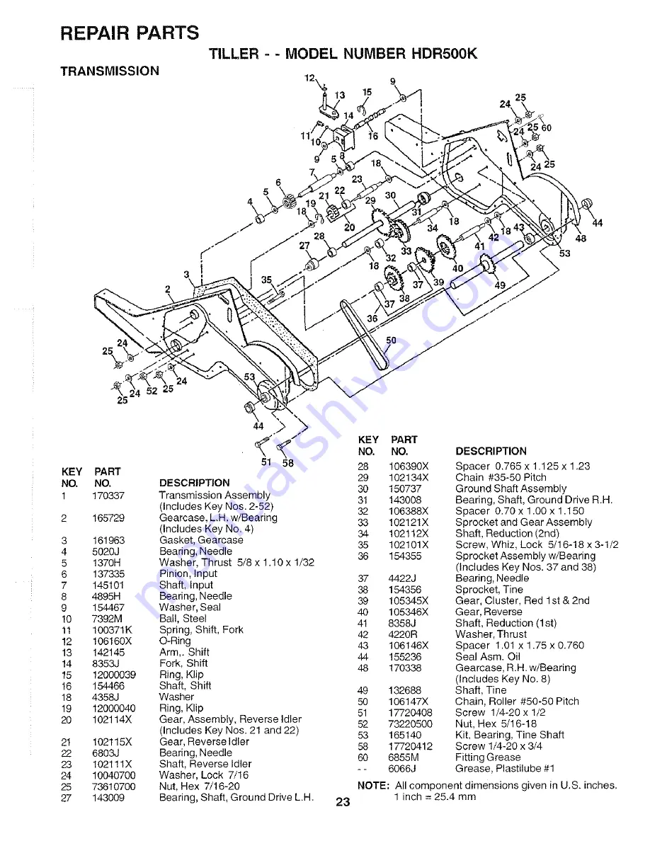 Poulan Pro 175668 Owner'S Manual Download Page 23