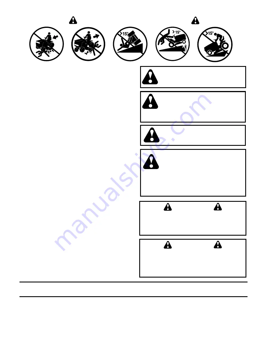 Poulan Pro 179414 Owner'S Manual Download Page 3