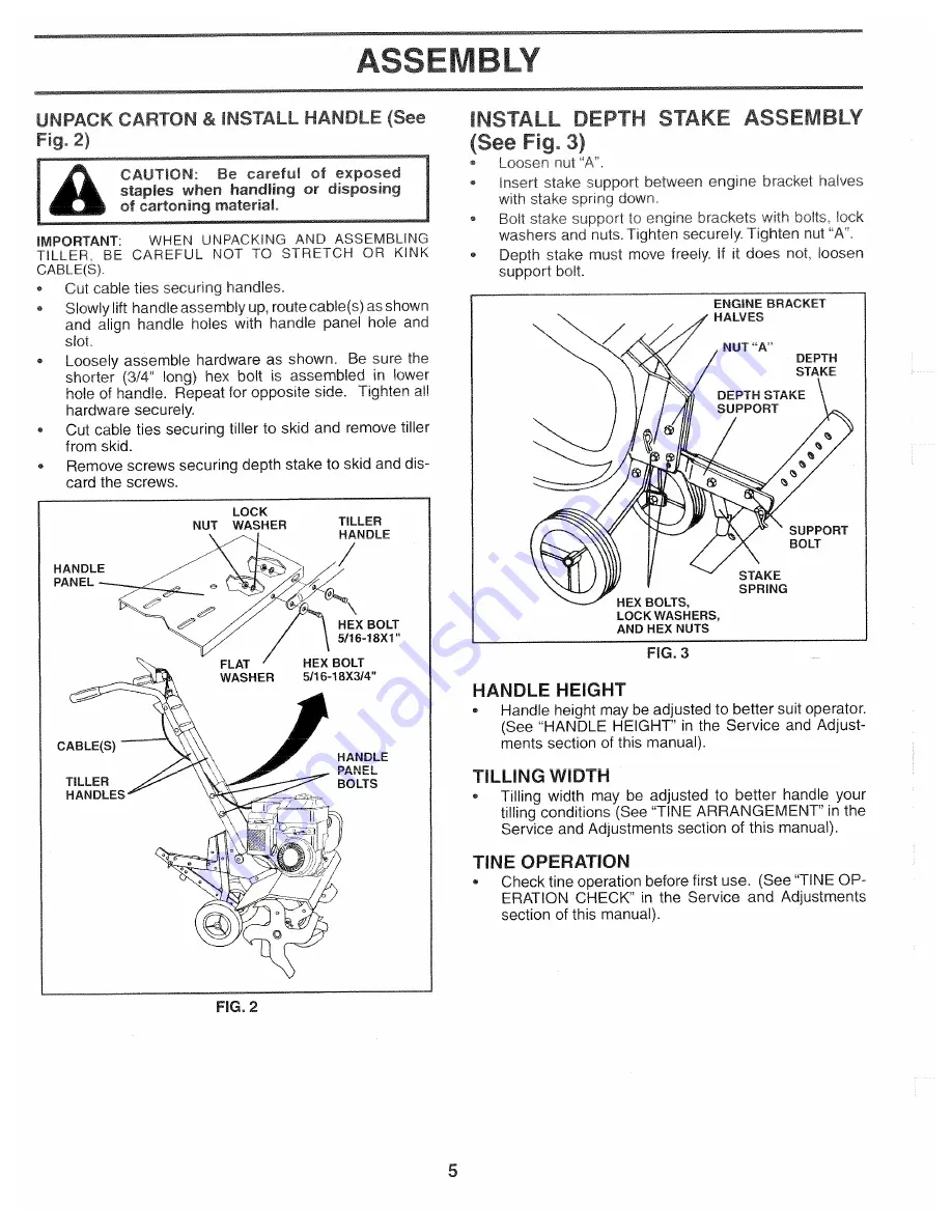 Poulan Pro 184860 Owner'S Manual Download Page 5