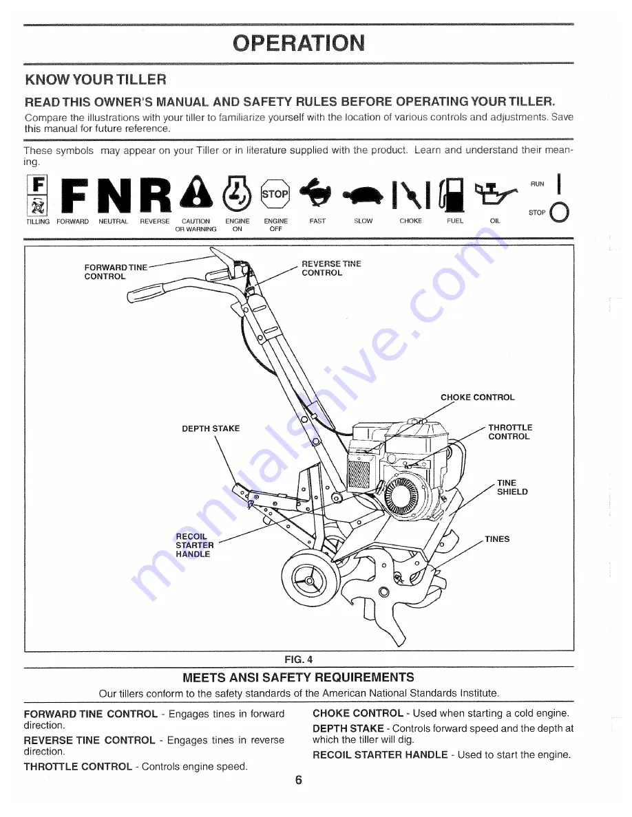 Poulan Pro 184860 Owner'S Manual Download Page 6