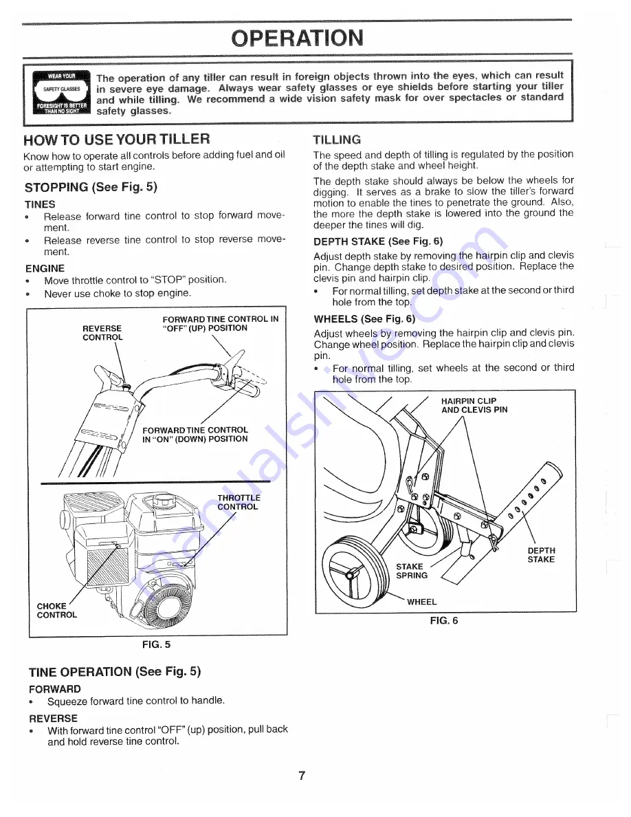 Poulan Pro 184860 Owner'S Manual Download Page 7