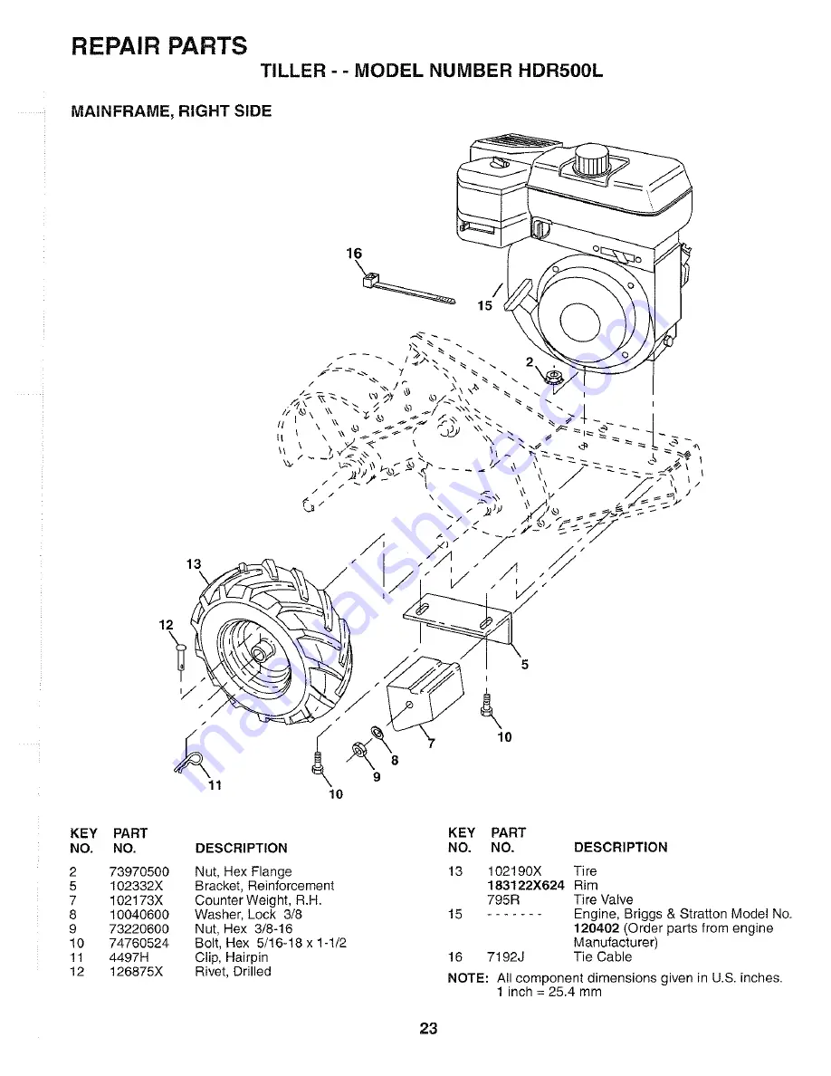 Poulan Pro 184877 Owner'S Manual Download Page 23