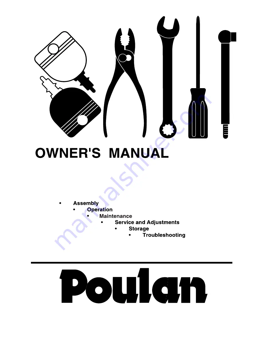 Poulan Pro 190288 Скачать руководство пользователя страница 1