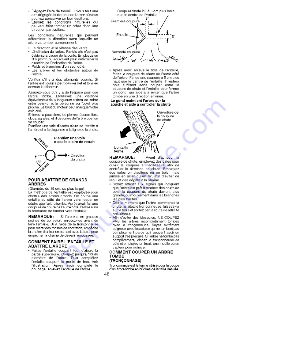 Poulan Pro 2750 Instruction Manual Download Page 48