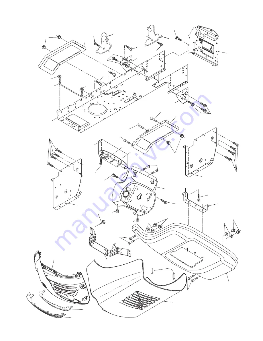 Poulan Pro 424009 Repair Parts Manual Download Page 35