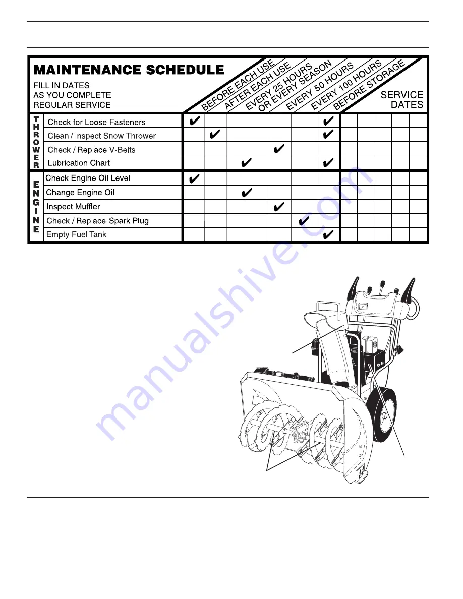 Poulan Pro 437390 Owner'S Manual Download Page 14