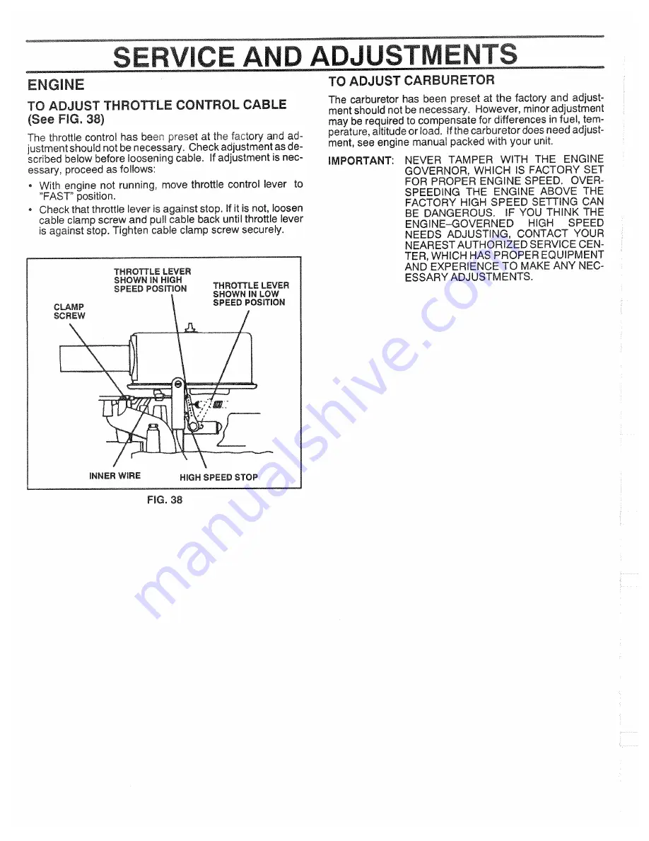 Poulan Pro 954005131 Operator'S Manual Download Page 24