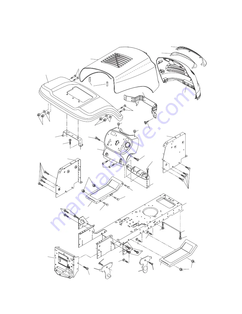 Poulan Pro 960 12 00-87 Illustrated Parts List Download Page 6