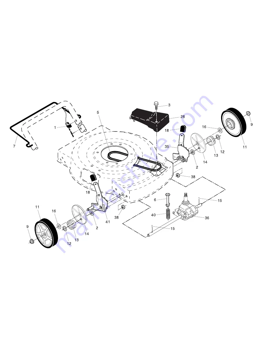 Poulan Pro 961240002 Скачать руководство пользователя страница 4