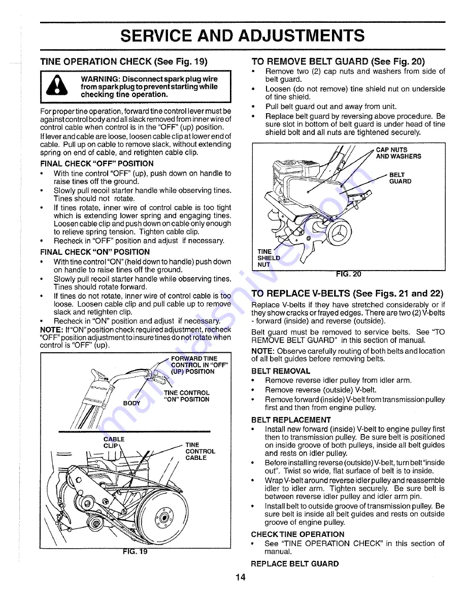 Poulan Pro HDF550M Owner'S Manual Download Page 14