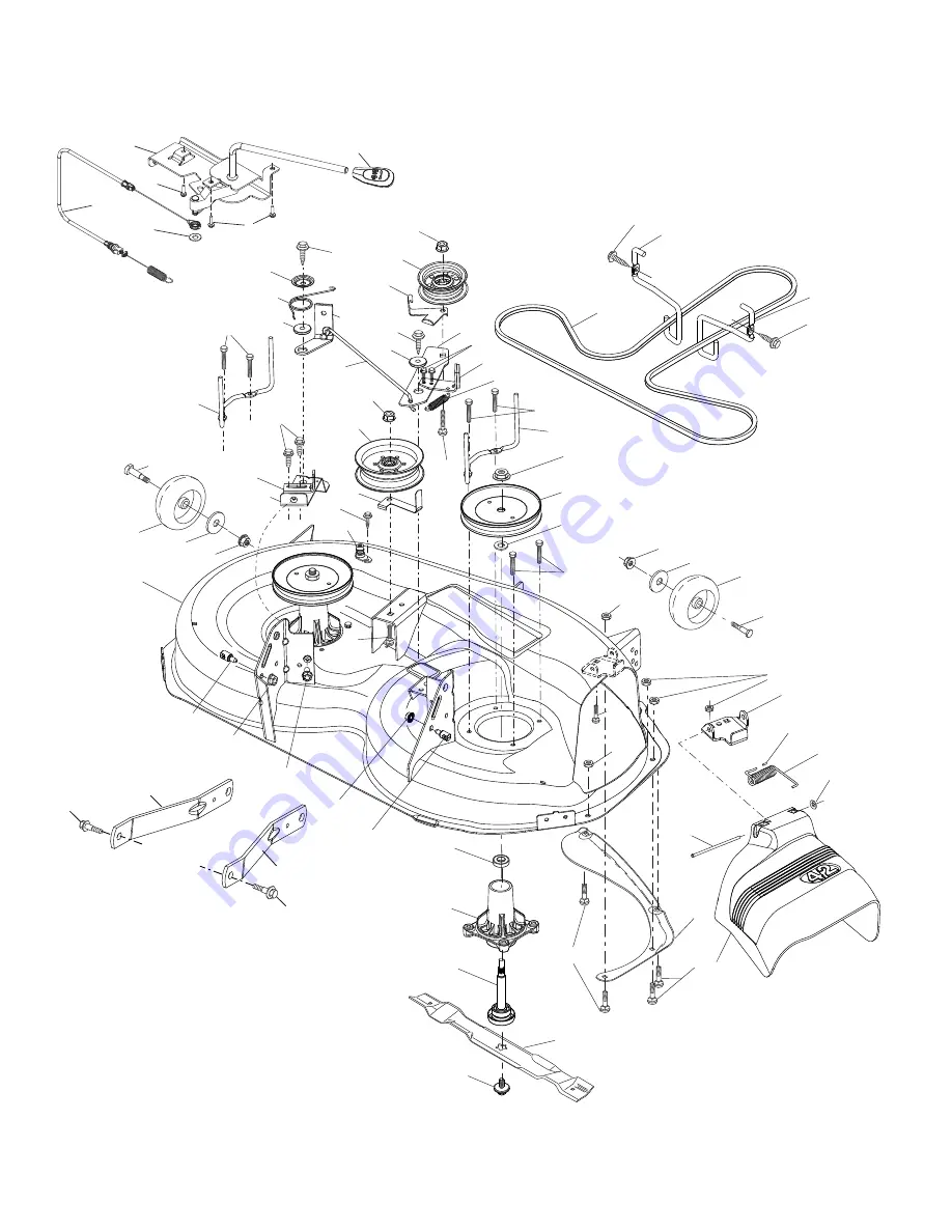 Poulan Pro PB195H42LT Repair Parts Manual Download Page 16