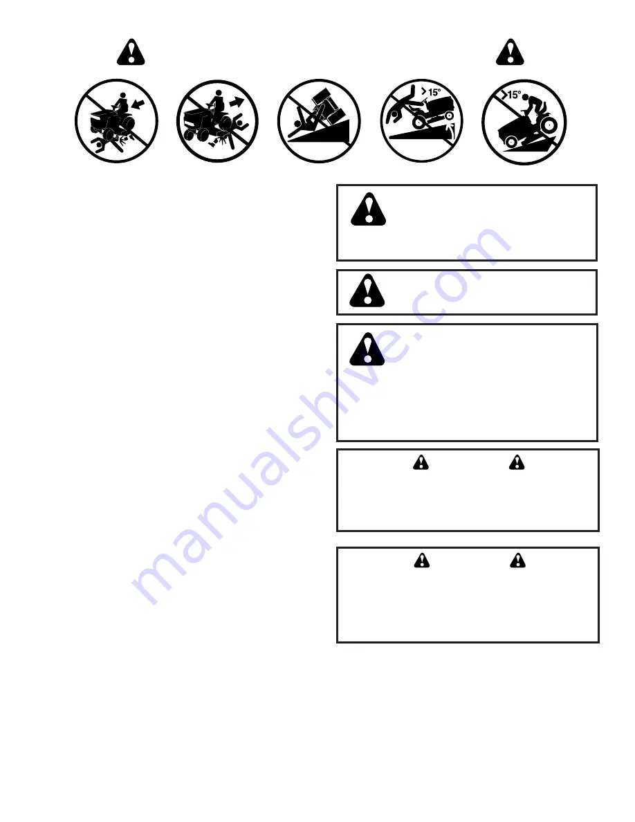 Poulan Pro PD22PH48STD Owner'S Manual Download Page 3