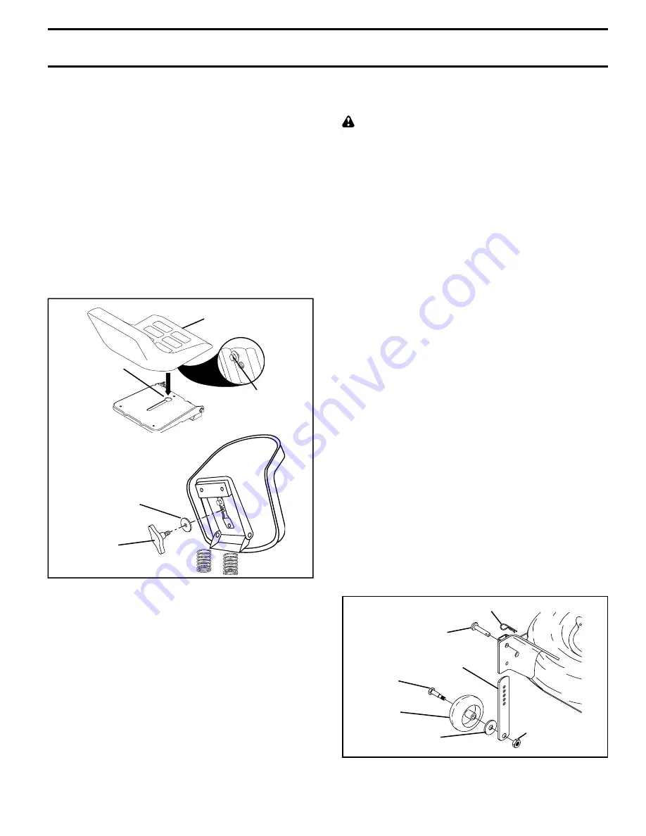 Poulan Pro PD25H48STA Owner'S Manual Download Page 7