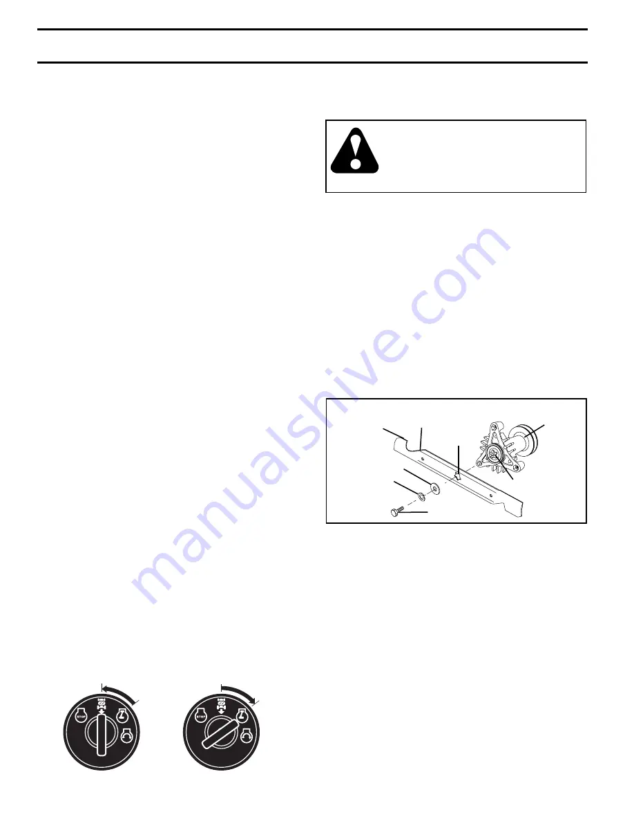 Poulan Pro PK1942YT Operator'S Manual Download Page 16