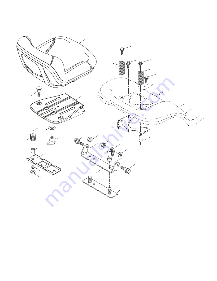 Poulan Pro PO10530LT Repair Parts Manual Download Page 17