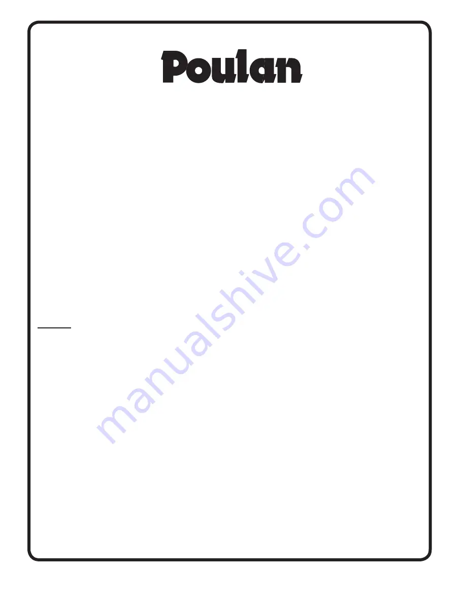 Poulan Pro PO10530LT Repair Parts Manual Download Page 20