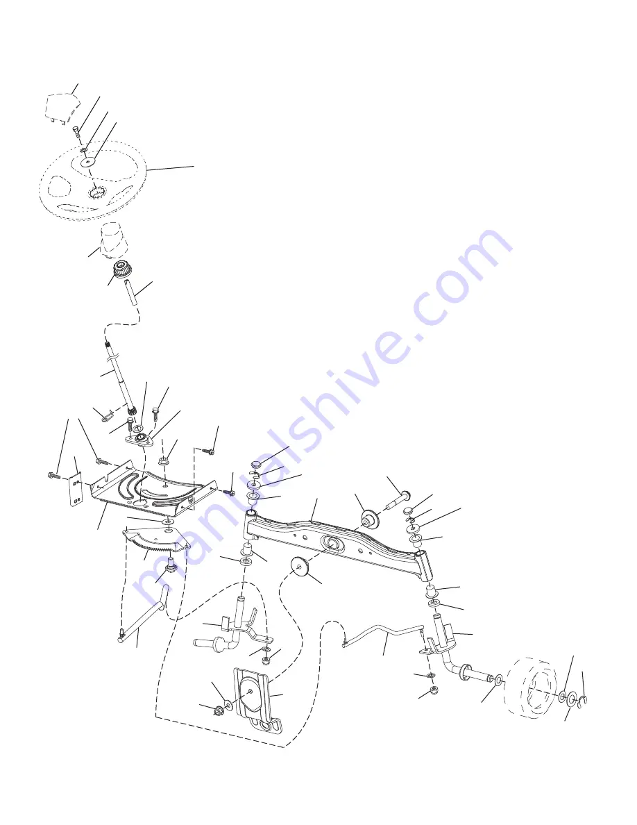 Poulan Pro PO12530LT Repair Parts Manual Download Page 12