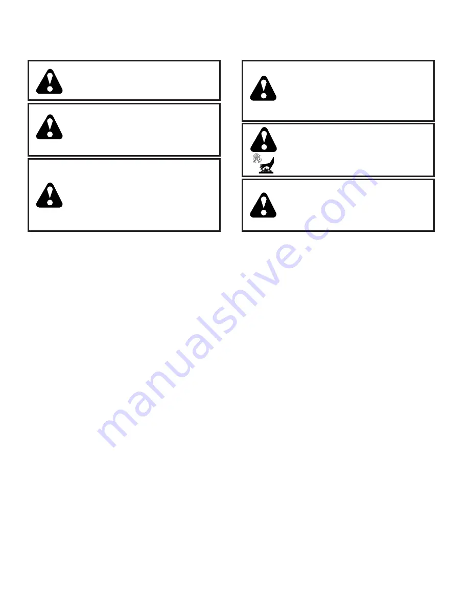 Poulan Pro PP1150ES Owner'S Manual Download Page 2